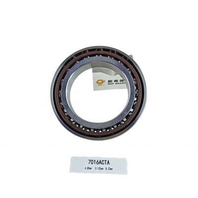46116 Eenvoudige rij 80*125*22 mm hoekig contactballager 7016AC voor smeerbehoeften