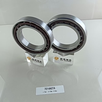 Koperen kooi 75*115*20 mm hoekig contactballager 7015AC voor radiële ladingsrichting