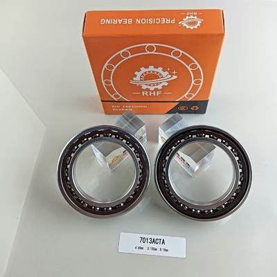 Eén rij 65*100*18 mm hoekig contactballagers 7013AC voor machinewerkplaatsen