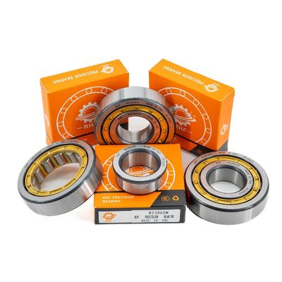 Nylon kooi NU/NJ/NF2312EM cilindrisch rollager 60*130*46 mm voor lange levensduur