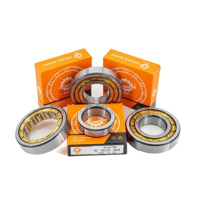 Nylon kooi NU/NJ/NF2312EM cilindrisch rollager 60*130*46 mm voor lange levensduur