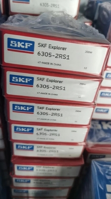 Eenvoudige rij met diepgroefballager 6305 6306 2RS voor restaurants en drukkerijen