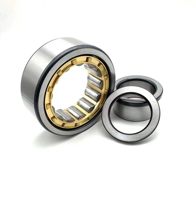 Stalen kooi cilindrisch rollager NUP214EM 70*125*24 mm voor verpakkingsmachines
