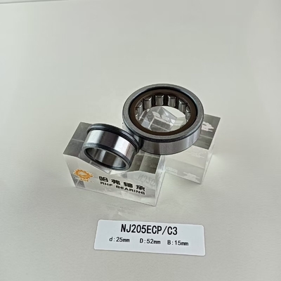 Eenvoudige rij 25*52*15 mm cilindrische rollenlagers voor smeervet of -olie