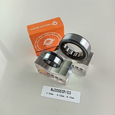Eenvoudige rij 25*52*15 mm cilindrische rollenlagers voor smeervet of -olie