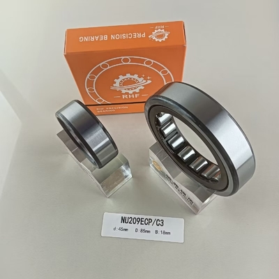 Eenvoudige rij 45*85*19 mm NU/NJ/NF209ECP cilindrisch rollager voor zware machines