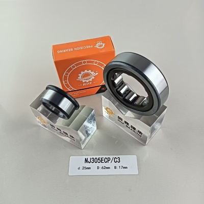 Grijp of olie gesmeerd NU/NJ/NF305ECP cilindrisch rollager 25*62*17mm
