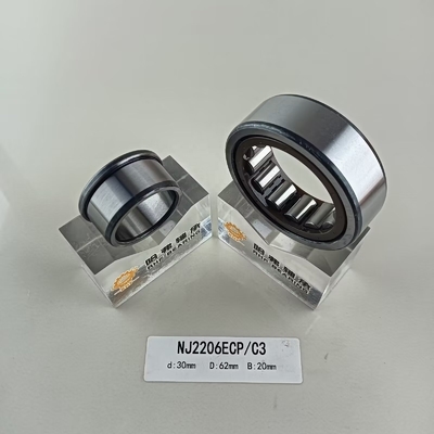 Precision rating P0 P2 P4 P5 P6 NU/NJ/NF2206ECP cilindrisch rollager 30*62*20mm