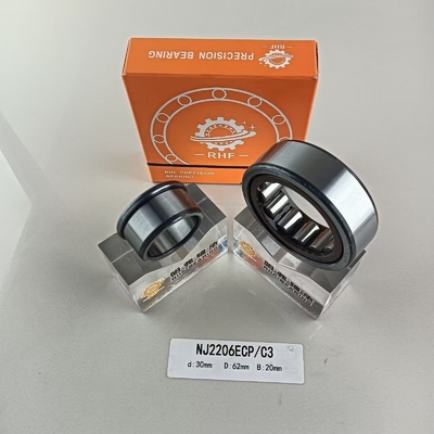 Precision rating P0 P2 P4 P5 P6 NU/NJ/NF2206ECP cilindrisch rollager 30*62*20mm