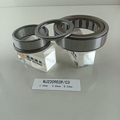45*85*23mm NU/NJ/NF2209ECP cilindrische rollagers voor bouwmachines