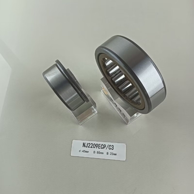 45*85*23mm NU/NJ/NF2209ECP cilindrische rollagers voor bouwmachines