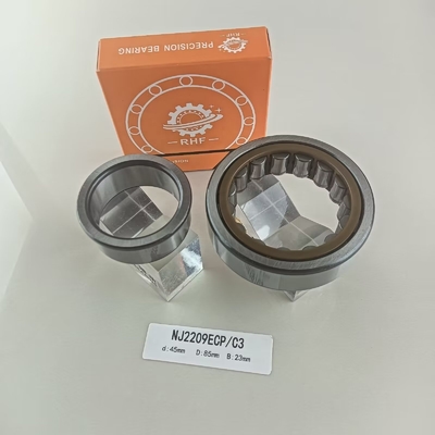 45*85*23mm NU/NJ/NF2209ECP cilindrische rollagers voor bouwmachines