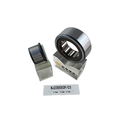 25*62*24 mm cilindrisch rollager NU/NJ/NF2305ECP met cilindrische structuur