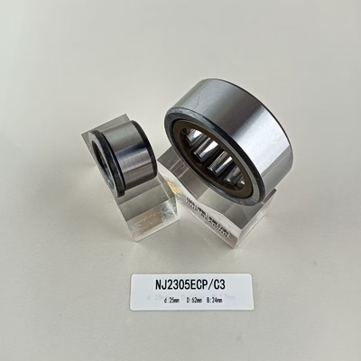 25*62*24 mm cilindrisch rollager NU/NJ/NF2305ECP met cilindrische structuur