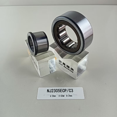 25*62*24 mm cilindrisch rollager NU/NJ/NF2305ECP met cilindrische structuur