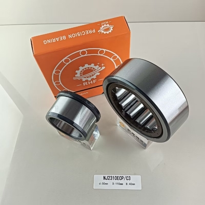 Lange levensduur NU/NJ/NF2310ECP cilindrisch rollager 50*110*40 mm met stalen kooi