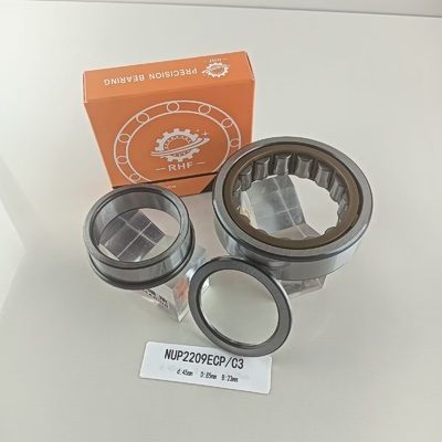 NUPF2209ECP Cylindrisch rollager 45*85*23mm voor smeermiddelvet of smeerolie